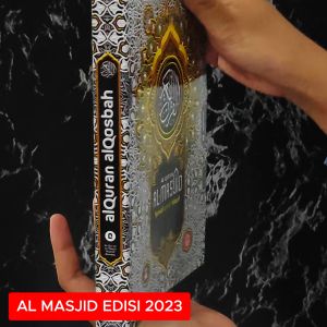 Al Quran Mushaf Bombay Al-MASJID | Quran Full Colour Spesial untuk waqaf A5 | Al Qosbah