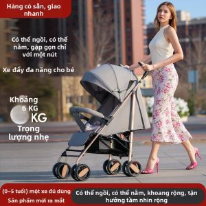 LIWAN | Xe Đẩy Em Bé Gấp Gọn