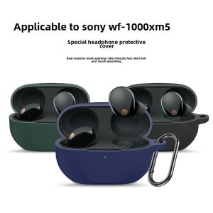 Ultra-Thin Soft Shell Sony WF-1000XM5 Silicone Protective Case for Bluetooth Earphones Noise Reduction Liquid Silicone Cover for Men And Women