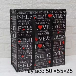 tas karung baju/ belanja /tas buat loundry serbaguna UK 54×64×24 pengiriman random