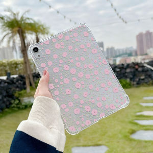 Daisy Transparent Tablet Case For iPad Pro 11 2018 2022 Air 4 10.9 Inch 13 2025 Silicone For iPad 10.2Inch Mini 6 5 Tablet Case