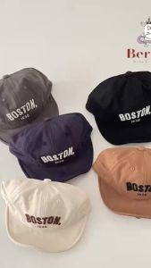 Mũ nón lưỡi trai cho bé trai bé gái thêu chữ Boston phong cách hàn quốc 1 đến 5 tuổi BERNIE