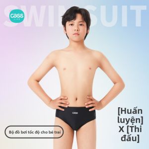 Comfortable Professional Swim Trunks for Racing and Training Boys