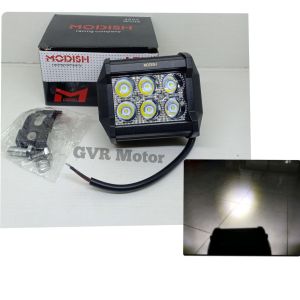 Lampu tembak sorot LED CWL 6 mata besar 4593 18Watt Cree worklight Universal Untuk semua Motor