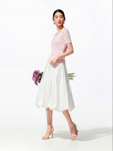 Vero Moda | Summer New Flared Waist A-line Skirt