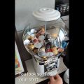 capsule coffee machine 扭蛋机 egg twisting machine blind box machine candy box coffee capsule storage vending machine snack box 盲盒收纳盒. 