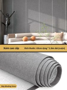 TAISEN | Giấy Dán Tường Chống Thấm Nước và Ẩm Dày có Keo Dán