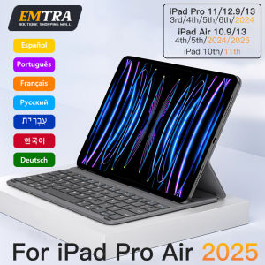 Magic Keyboard Magnetic for IPad 11th 2025 Air 13in 11in Bluetooth Keyboard Wireless for IPad Air 4 5 6 7 Pro 11 12.9 Case Stand
