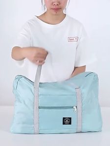 Foldable Travel Duffel Bag Water Resistant Nylon Sports Gym Bags