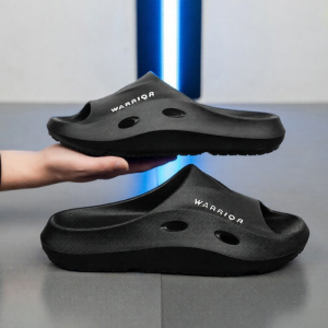 Warrior | Mens Beach Slippers Sports Style New Summer Outwear Thick EVA Comfort