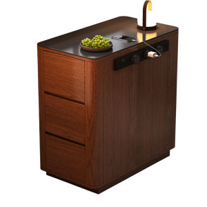 weiyouweimei | Freestanding Kitchen Island Cabinet with Open Design Custom Rock Plate