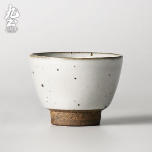 Cốc Trà Gốm Thủ Công Cỡ Lớn Phong Cách Nhật Bản Cổ Điển Cốc Trà Pha Trà Đơn Giản Cho Người Chủ Cốc Trà Gongfu Bộ Đồ Ăn Uống