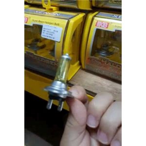 CAR 12V IKB 55W BULB HEAD LAMP FOG LAMP H1 H11 H3 H7 9006 9005 H4 YELLOW COLOUR HIGH QUALITY