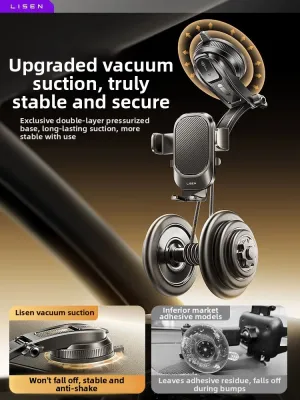 Lisen | Vacuum Suction Cup Type Car Phone Mount
