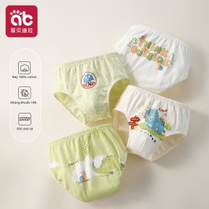 AIBEIDILA | Quần Lót Nam Trẻ Em 100% Cotton Loại A