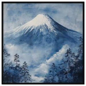 Tranh phong cảnh núi phú sĩ quà tặng mừng thọ. Tranh treo tườngdán tườngsơn dầucanvasCGI-1736