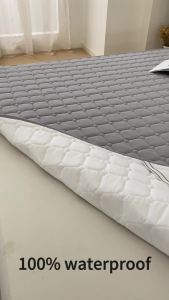 Home Preferred Luxury Quilted Waterproof Mattress Cover Soft Cotton Mattress Protector Hotel Quality