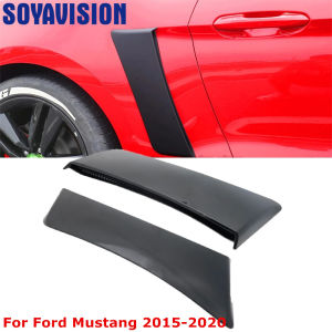 For Ford Mustang Roush 2015-2020 Rear Side Fender Door Scoops Car Styling Frame Cover Air Vent Outlet Trim Exterior Accessories