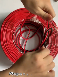 10 20 50 100m Dây Đẫn Đôi 1mm Bình phương Đồng Mềm 600W Đa Năng DIY Sửa Xe Nâng Cấp Loa Chống Cháy PVC Hoạt Động -40°C đến 70°C