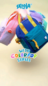 Skoola Tas Selempang Anak Sekolah PAUD TK SD Laki Laki Perempuan Korea Waterproof - Moly