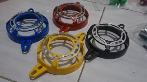 COVER EXTRAFAN KIPAS RADIATOR ALUMINIUM CNC LOKAL VARIO NMAX MIO BEAT UNIVERSAL