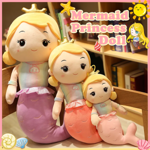Cute Mermaid Stuffed Toy Mermaid Princess Pillow Doll Kids Toy Girlfriend Birthday Gifts 30/40CM