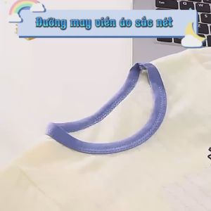 Đồ bộ bé gái bé trai bộ đồ ngủ dài tay quần dài quần áo trẻ em hàng thu đông chất đẹp cotton 100% quảng châu cao cấp phong cách hàn quốc hoạ tiết thỏ đáng yêu