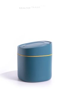 Thùng Rác Mini Để Bàn Nắp Bật Loại Sang Cao Cấp Nhựa PP Dạng Bầu Vuông BV91080