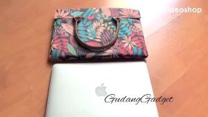 Tas Laptop Jinjing ROG MSI Alienware Forest Printed 15&16 Inch