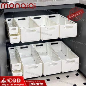 99KHOME Kotak Penyimpanan Dapur Bawah Wastafel Sekat Laci Fleksibel Storage Box Organizer H909