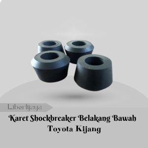 Karet Shockbreaker Belakang Bawah Toyota Kijang Set 4pcs.