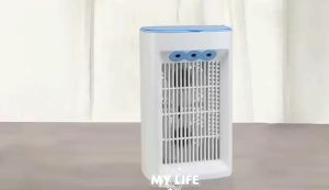 Portable Air Cooler Multifunction Mini Fan USB Electric Fan Air Cooler Portable Aircon Water Spray Mist Fan Air Conditioner Humidifier Fan for Home Aircon For Small Room