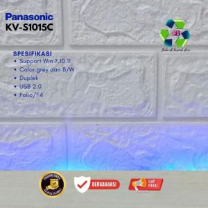 Panasonic KV-S1015C Scanner F4 bisa scan bolak balik - Fullset Baru Adaptor Non Ori ada dusnya