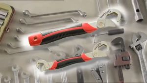 2Pcs Snap and Grip Universal Wrenche Adjustable Uniu Wrench Tools Set Universal Wrench Set