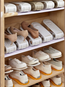 XUANG | Adjustable Double Layer Space Saving Shoe Rack