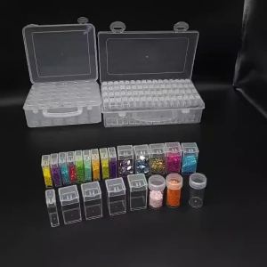 5D DIY Diamond Painting Tools Accessories Storage Box Container Diamond Embroidery Accessories Drill Box Mosaic Container Case