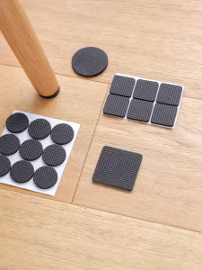 Miếng Lót Cao Su EVA Vuông Tròn – Set 12 Cái – Chống Trượt Chống Trầy Giảm Tiếng Ồn Dán Chắc