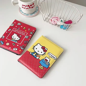 Ví Đựng Hộ Chiếu Hoạt Hình Shin/Kitty/Kuromi – Passport Holder Đa Năng LILA VPAS58