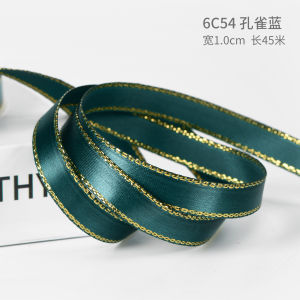 Ruy Băng Satin Ruy Băng Bao Bì Bao Bì Hộp Quà Tặng Ruy Băng Trang Trí Bó Hoa DIY Vật Liệu Mật Khẩu Hóa 1cm