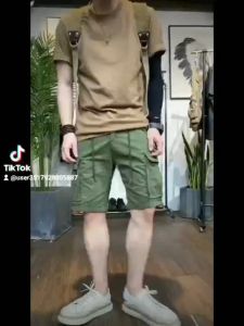 Quần short kaki túi hộp nam GOZIN.STORE chất kaki cotton con giãn thoáng mát thấm hút mồ hôi dáng thể thao lửng quần short nam bigsize