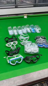 2026 New Type Swimming Goggles Waterproof And Anti-Fog Swimming Goggles Silicone Anti Fog Goggles PC Lens Big Frame Swimming Goggles For Adult/Kid