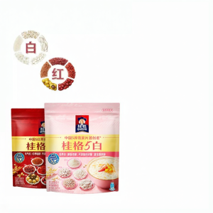 Quaker | Black White Red Mixed Instant Breakfast Cereal High Fiber