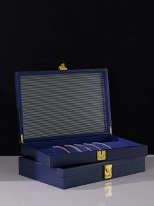 Oirlv | Oirlv Leather Jewelry Box Premium Jewelry Organizer Box with Transparent Lid Drawer Jewelry Display Box Fashion Organizer Case