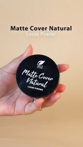 METTE COVER NATURAL LOOSE SR12 Powder Bedak Bubuk Menyamarkan Bekas Jerawat & Flek Hitam Serta menyerap Minyak Berlebih Pada Wajah 15gr