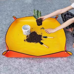 Home Gardening Supplies Waterproof Mat Potted Plants Succulents Balcony Repotting Soil Mixing Tools Flower Mat Mulch Pad