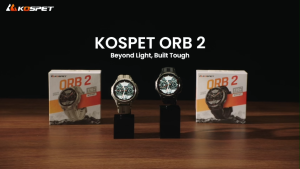 KOSPET ORB 2 Smartwatch For Men Outdoor Smartwatch with GPS Flashlight Over 2 Weeks Battery Life 5ATM Waterproof