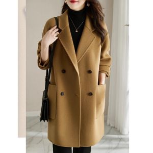 High-End Fall Stylish Niche Popular Casual Mid-Length Coat