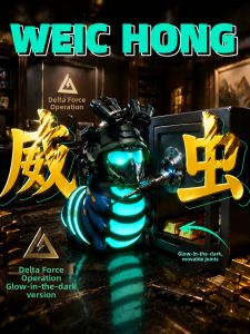 FUMENGLAN | Glow In Dark 3D Printed Dragon And Beetle Figurine