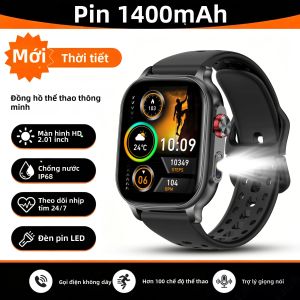 Đồng Hồ Thông Minh New Women Ultra 2 SE 1400mAh Màn Hình AMOLED Hỗ Trợ Gọi BT Trợ Lý Giọng Nói Tương Thích iOS Android Màn Hình 2.01 Inch Theo Dõi Sức Khỏe Đo Nhịp Tim