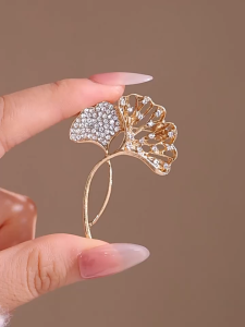 Heabety Shop Thời Trang Đáng Yêu Chim Bướm Hoa Trâm Cài Cho Phụ Nữ Áo Khoác Váy Ve Áo Pin Chống Lóa Cố Định Áo Len Phụ Kiện Quần Áo Quà Tặng